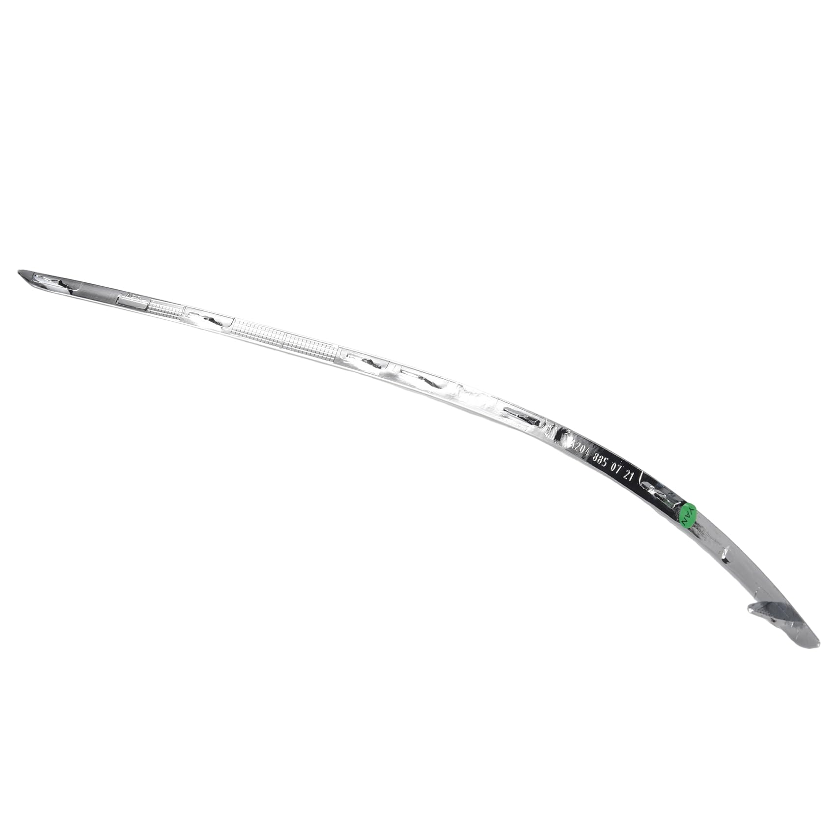 JTLB 2 Pezzi Modanatura Paraurti Anteriore Inferiore Cromata Per Mercedes Classe C W204 Standard Facelift 2011-2014
