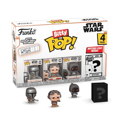 Funko Bitty POP! Star Wars The Mandalorian 4-Pack Vinyl Figures Nue One Size