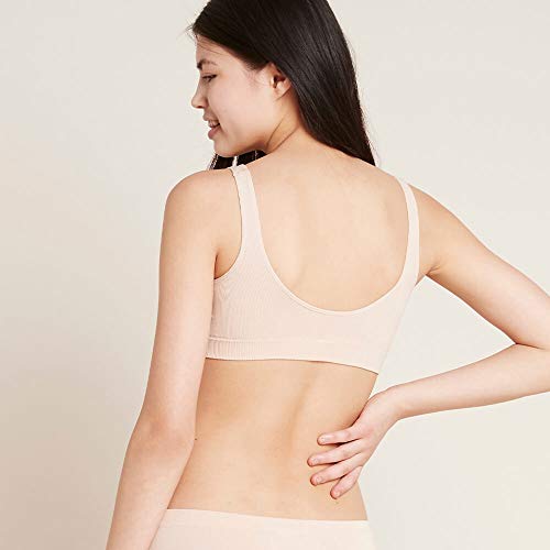Image of Boody -Seamfree Crop Bra -Seamless Bralette -No Padding, Clips, Fastenings, Wires -Bamboo Viscose -Low-Medium Support Pull-On