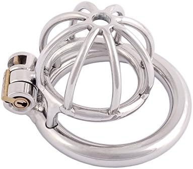 TERNENCE Metal Male Chastity Device Small 304 Steel Stainless Comfortable Cock Cage Adult Game Sex Toy D250 (1.97 inch / 50mm)