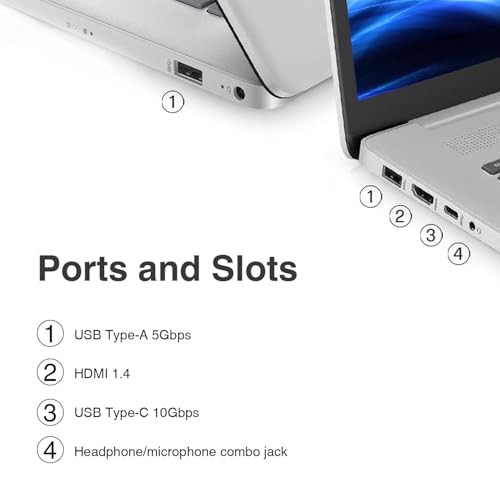 HP 17 AI Laptop 17.3" IPS FHD Core i7 16GB 512GB SSD miniatura 7