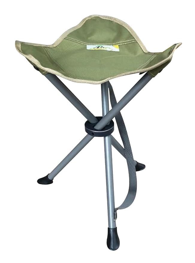 Portable Tripod Stool – Lightweight Folding Camping Chair for Hiking, Fishing, Travel & Outdoor Adventures-image-32