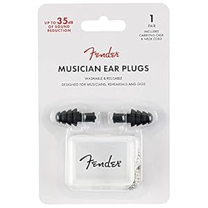 Fender Musician EarPlugs / muzikant gehoorbescherming 1 paar
