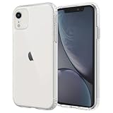 XNXA for iPhone XR Case Clear, 6.1 Inches Heavy Duty Protection Wireless Charging Compatible Lightweight Shockproof Anti-Slip Transparent Protective Phone Cover