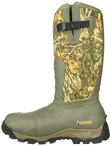 Rocky Men's Sport Pro Rubber 1200G Insulated Waterproof Outdoor Boot Knee High, Mossy Oak Break Up Country, 10 M Us #TOP7