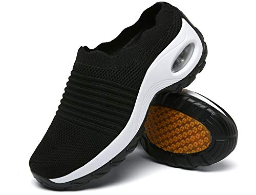 Inminpin women's slip-on mule sneakers lightweight breathable cas…