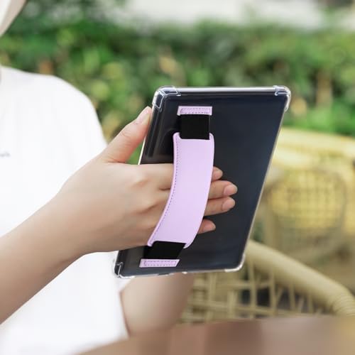 Image of iDLEHANDS 7 inch Clear Case,not for iPad(A260722) | Ultra Slim Lightweight Soft Transparent TPU Cover, Built-in Hand Strap