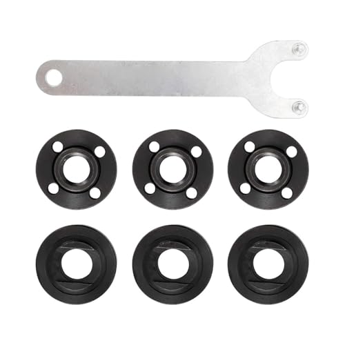 QWQJ Grinder Flange Wrench Angles Grinder Accessory Set Includes Wrench and Flange Nut Set Suitable for Various Occasion