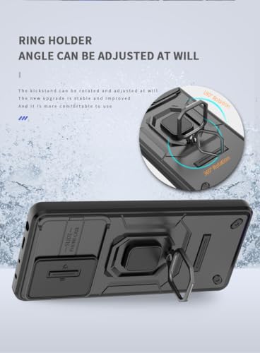 Coque Xiaomi Redmi Note 12 Pro Plus robuste à cache caméra coulissant - 4
