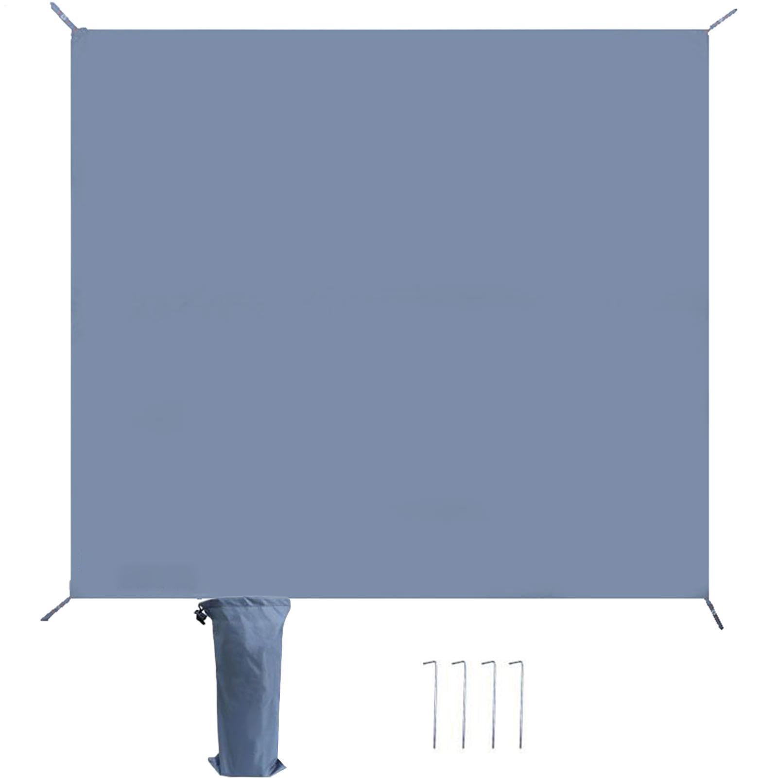 Tappeto per tenda da campeggio, impermeabile, ad asciugatura rapida, portatile, in tessuto Oxford, per picnic all'aperto, ponte, prato, balcone, cortile, cortile