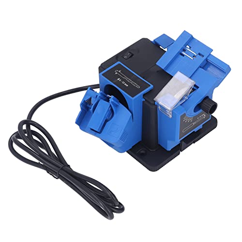 Apontador elétrico, 65 W de longa duração e resistência a impactos, afiador multitarefa para cinzéis