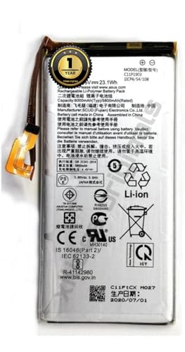 Image of C11P1903 Battery for ASUS ROG Phone 3 ASUS I003D, I003DD, I003D ZS661KS-6A006IN Battery with 1 Year Warranty***** (O184)