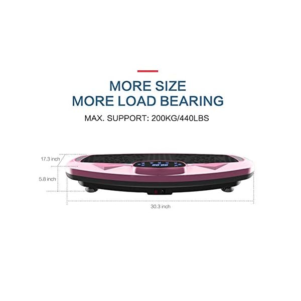 nimto-Vibration-Plate-Exercise-Machine-Whole-Body-Workout-Vibration-Fitness-Platform-for-Home-Fitness-Weight-Loss-BT-Remote-99-Levels nimto Vibration Plate Exercise Machine Whole Body Workout Vibration Fitness Platform for Home Fitness & Weight Loss + BT + Remote, 99 Levels
