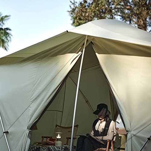 Carpa Familiar para Camping Doble Capa 3-4 Personas miniatura 2