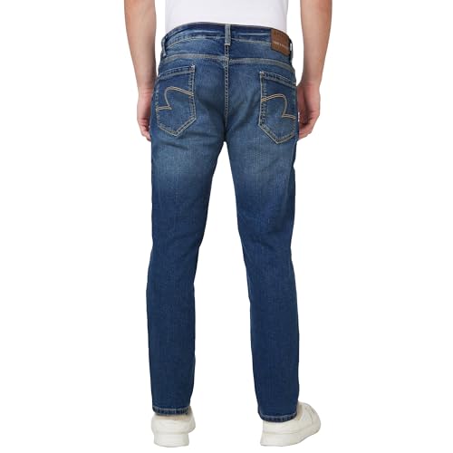 Image of Spykar Men's Rover Regular Fit Mid Rise Casual Jeans