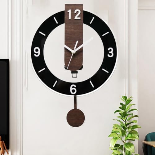 Grande horloge murale silencieuse idéale pour bureau - 3