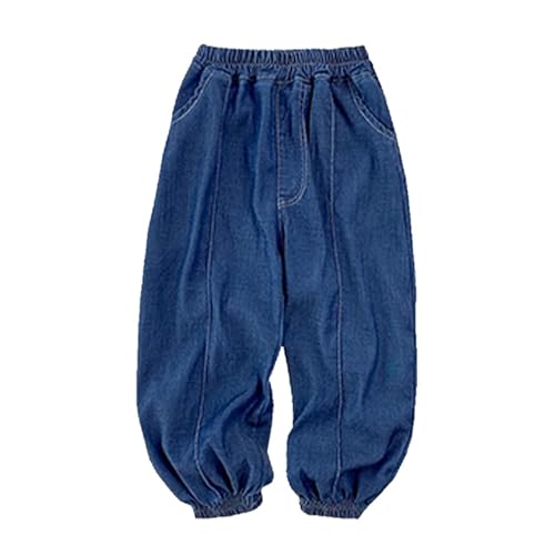 Boys Pants Comfortable Stretch Denim Trousers Versatile Casual Wear for Active Kids Relaxed Fit Versatile2