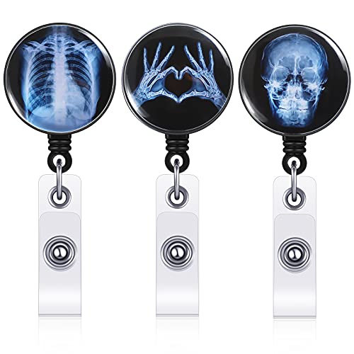 3 Pieces X-ray Badge Reel