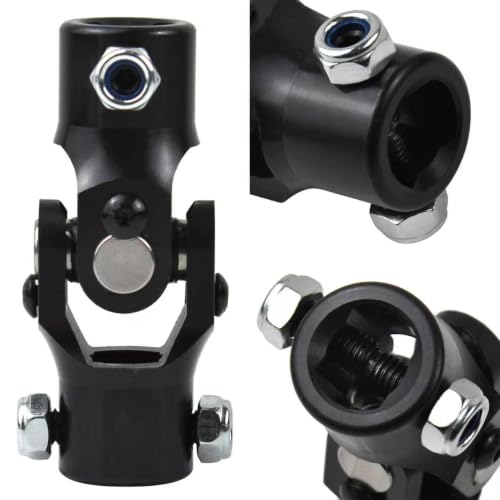 3/4" DD x 3/4" DD Universal Single Steering Shaft U Joint 96mm (3-3/4") 35°