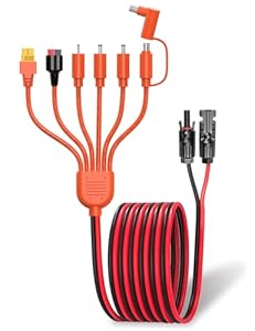 Lonnky 7-in-1 Solarpanel-Verlängerungskabel