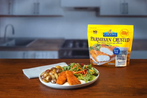 Gorton'S Gorton'S Gorton’S Parmesan Crusted Fish 100% Whole Fillets, Wild Caught Alaskan Pollock, Frozen thumb #2