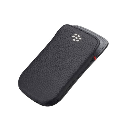 BlackBerry ACC-38857-201 skórzany pokrowiec na 9900/9930 Bold czarny