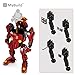 MyBuild Mecha Frame Sci-Fi Series Rita 2 - Manga Inspired Robot Mech Building Set, Engaging Creative Play with Building Bricks, Collectible Figure 5018
