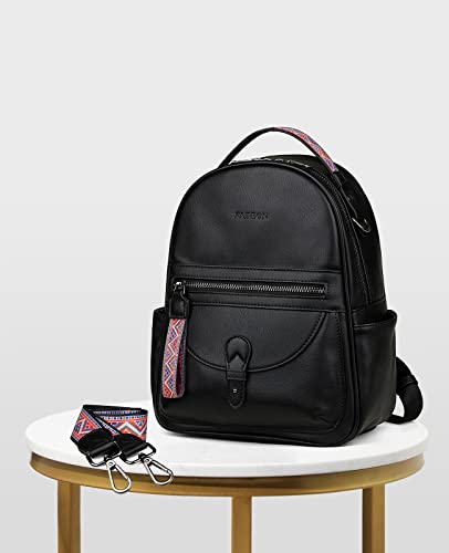 Fadeon Mini Backpack Purse For Women, Designer Leather Cute Roomly Small Backpacks, Ladies Shoulder Backpack Fashion Handbag thumb #8