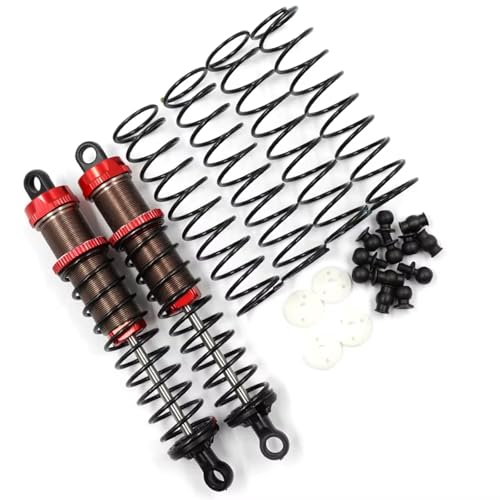 Amortisseur voiture RC 1/10 fini les rebonds incessants avec ces suspensions 100mm en aluminium