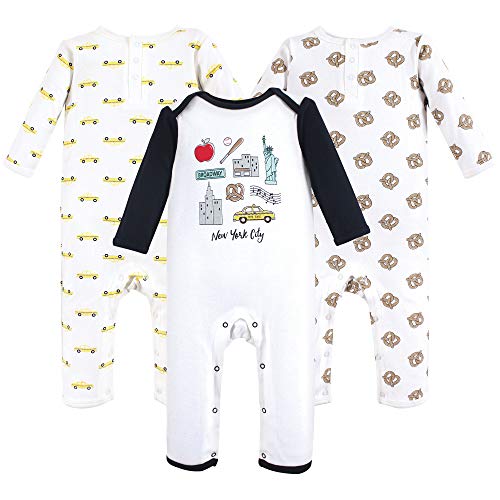 Image of Hudson Baby Cotton Union Suit, 2 Pack Pants