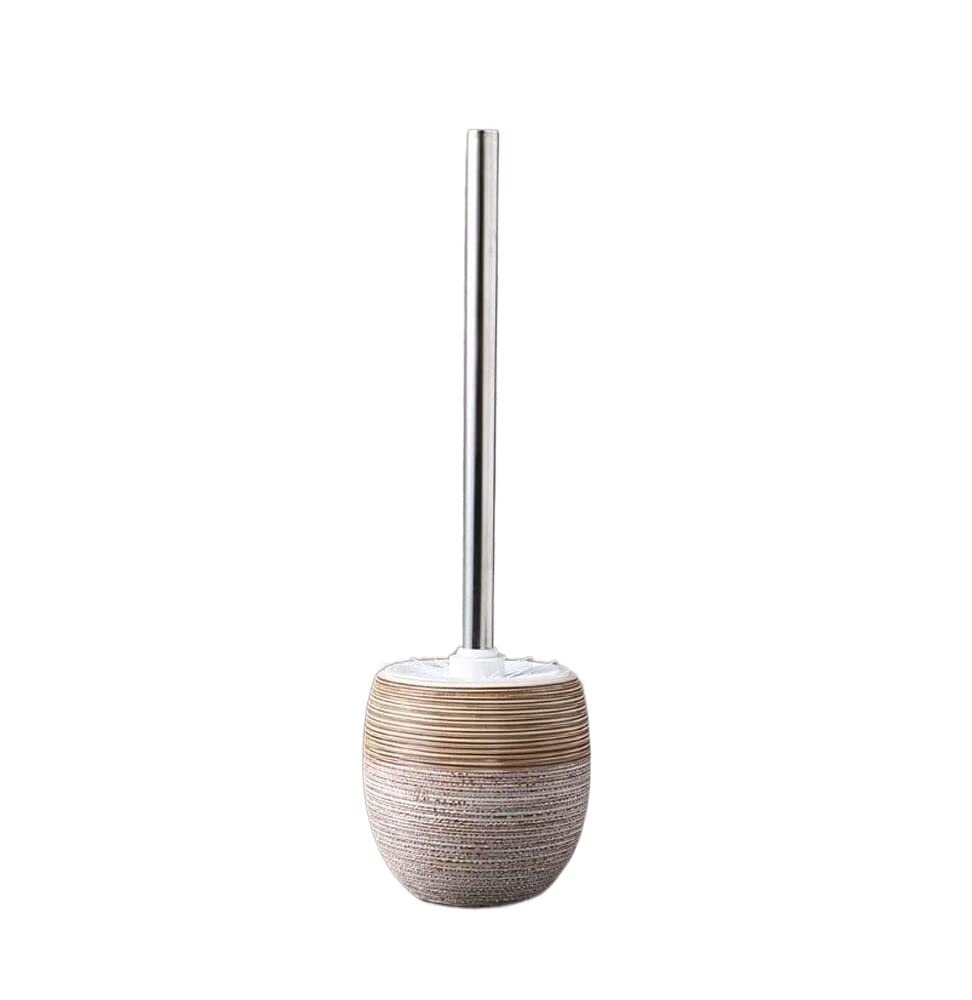Zestaw szczotek toaletowych z uchwytem długi uchwyt ceramiczny środek do czyszczenia toalety skuteczna szczotka łazienkowa muszla toaletowa do łatwego czyszczenia trwała szczotka toaletowa i uchwyt