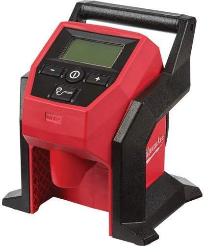 Milwaukee Inflador compacto M12: sin cargador, sin batería, solo herramienta desnuda