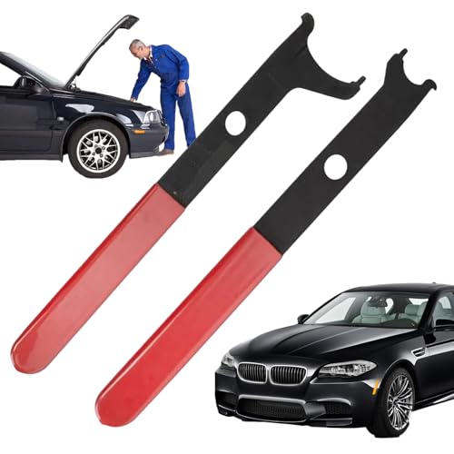 Xijobido Extractor de Retenes | Herramienta para Extraer Retenes del Cigüeñal de Coche,Juego de 2 Manual Portátil Equipo Robusto Reparación Automotriz para Camionetas Turismos Uso
