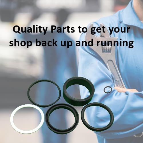 Image of Replacement Kits Auto Lift Hydraulic Cylinder Seal Kit | Compatible with Challenger E10, LE10, VLE10, X10 & E12, Quality Lift Q10, Replaces JSJ4-07-00SK