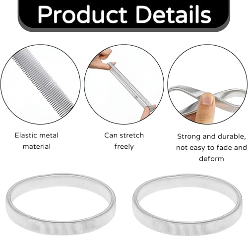 2 Stück Ärmelhalter,Ärmelhalter Damen,Ärmelhalter Herren,Herren Hemd Ärmelhalter Elastische,Anti-Rutsch-Hemd Ärmelhalter,Sleeve Garters,Ärmel Halter,Metall Ärmelhalter,Für Feste Ärmel