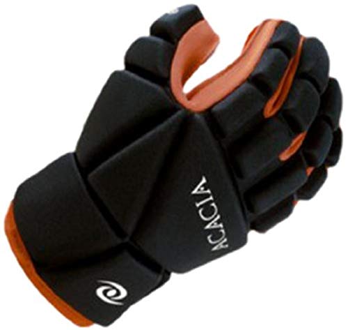 Acacia Titan Broomball Gloves, Black/Orange, X-Small #TOP10