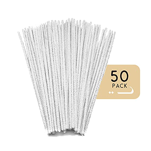 Confezione da 50 stick pulisci pipe da fumo, di...