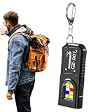 Piccola torcia portachiavi - Luce tascabile con clip Mini torcia compatta Fascio luminoso durevole Strumento di trasporto leggero Camminata Escursionismo Viaggi Sopravvivenza all