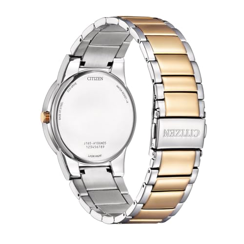 CITIZEN Stainless Steel Analog White Dial Men Watch-Au1064-85A, Multi-Color Band - Image 2