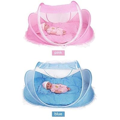 Buy Foldable Baby Infant Pop Up Crib Cradle Anti Bug Tent Mosquito Net With Mattress Pillow Portable Nursery Bed Crib Canopy Travel Beach Park Play Shades Pink Online In Vietnam B06y5nj9qb