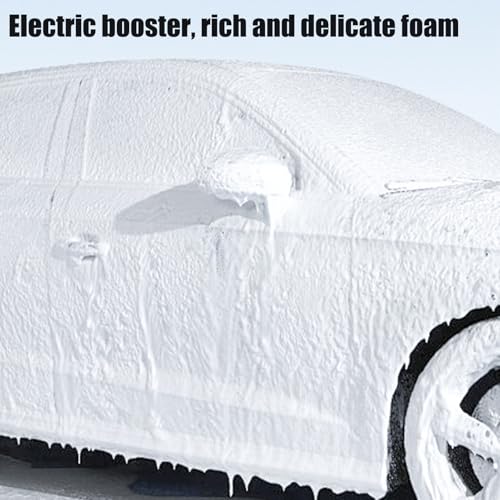 Pulvérisateur à mousse de lavage auto électrique 1.8L multifonctionnel sans pompage manuel