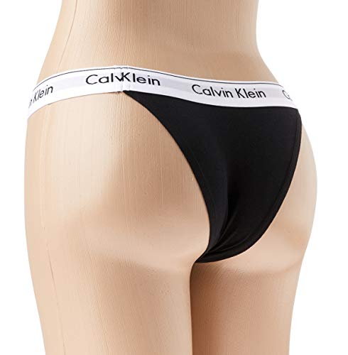 Calcinha Tanga, Calvin Klein, Feminino, Preto, M