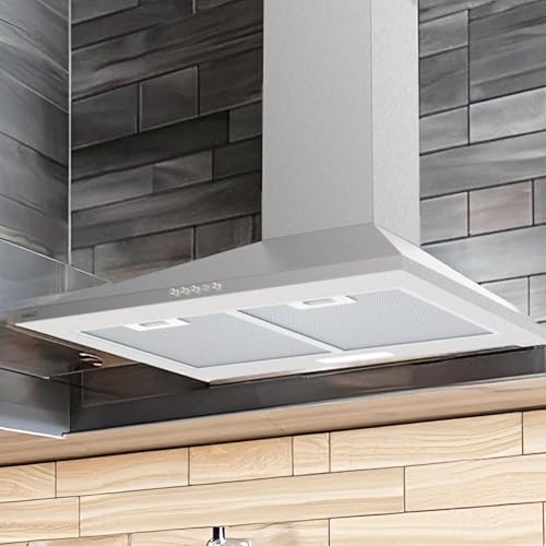 CATA Campana Extractora VK 7000 X Control Mecánico 3 Niveles Extracción 480 m3/h Nivel Sonoro 56 dB Motor K10 Consumo 110 W Iluminación Led Color Inox - imagen 5