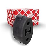 febi bilstein 172045 Auspuffgummilager für Schalldämpfer, 1 Stück