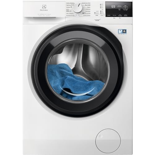 Electrolux EWI7216O2B - Lavadora Secadora Libre Instalación Serie 700 SteamCare, 10/6 kg lavado/secado, Lavasecadora con DualCare, SensiCare+, 1.600 rpm, Motor Inverter, Blanco