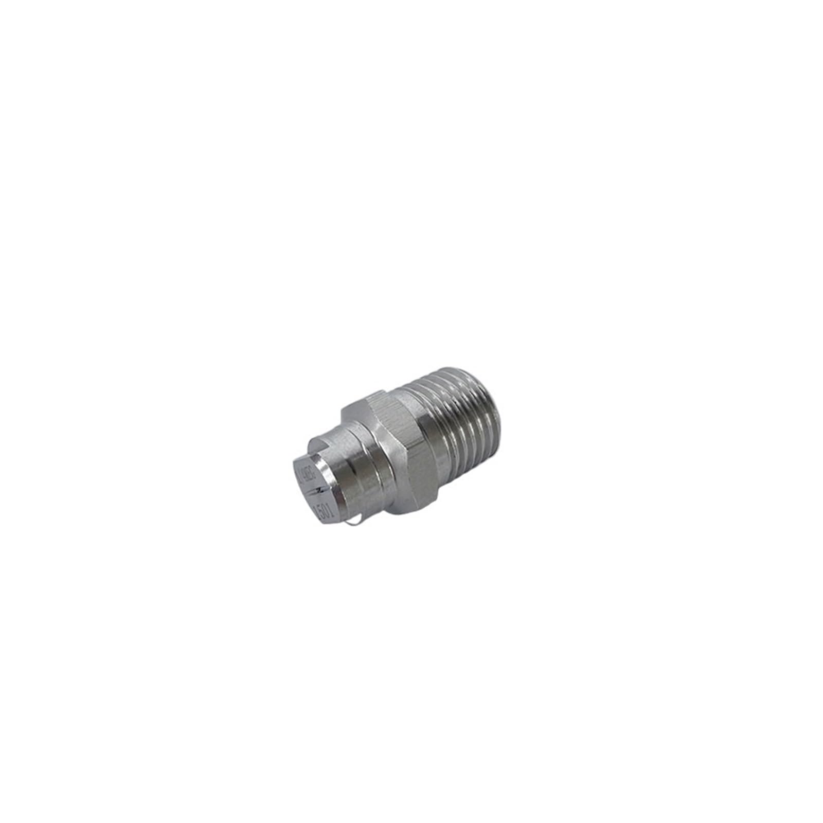 Boquilla de pulverización de abanico plano, Boquilla de ventilador plano acero inoxidable, 1/4'', BSPT, 0-65 grados, 20-275, barra limpieza, paquete 5(5pcs 1l4 5008)