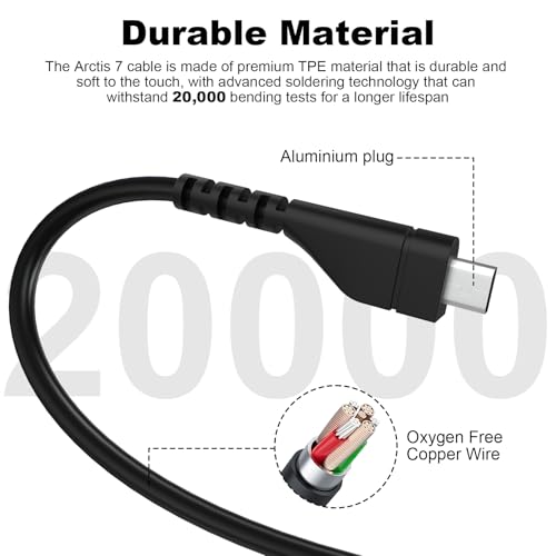 Cable USB para headset SteelSeries Arctis 5 1.5m miniatura 4