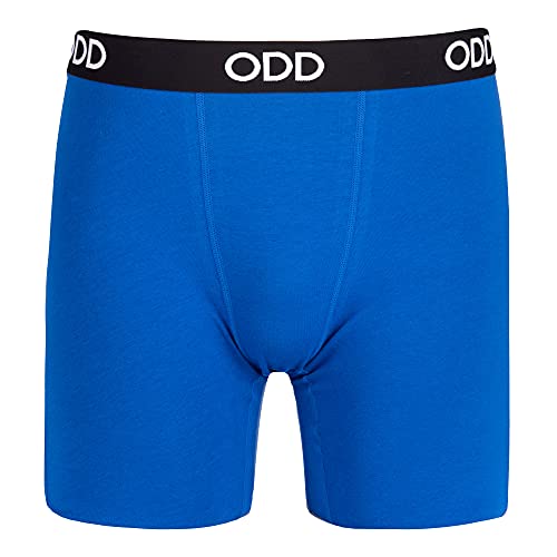 Odd Sox, Basix Men's Boxer Briefs Athletic Underwear, Solid Colors
