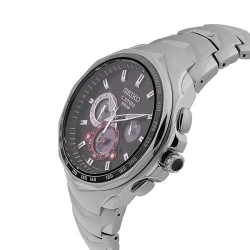 Seiko Analog Black Dial Men's Watch-SSC743P9 - Image 2