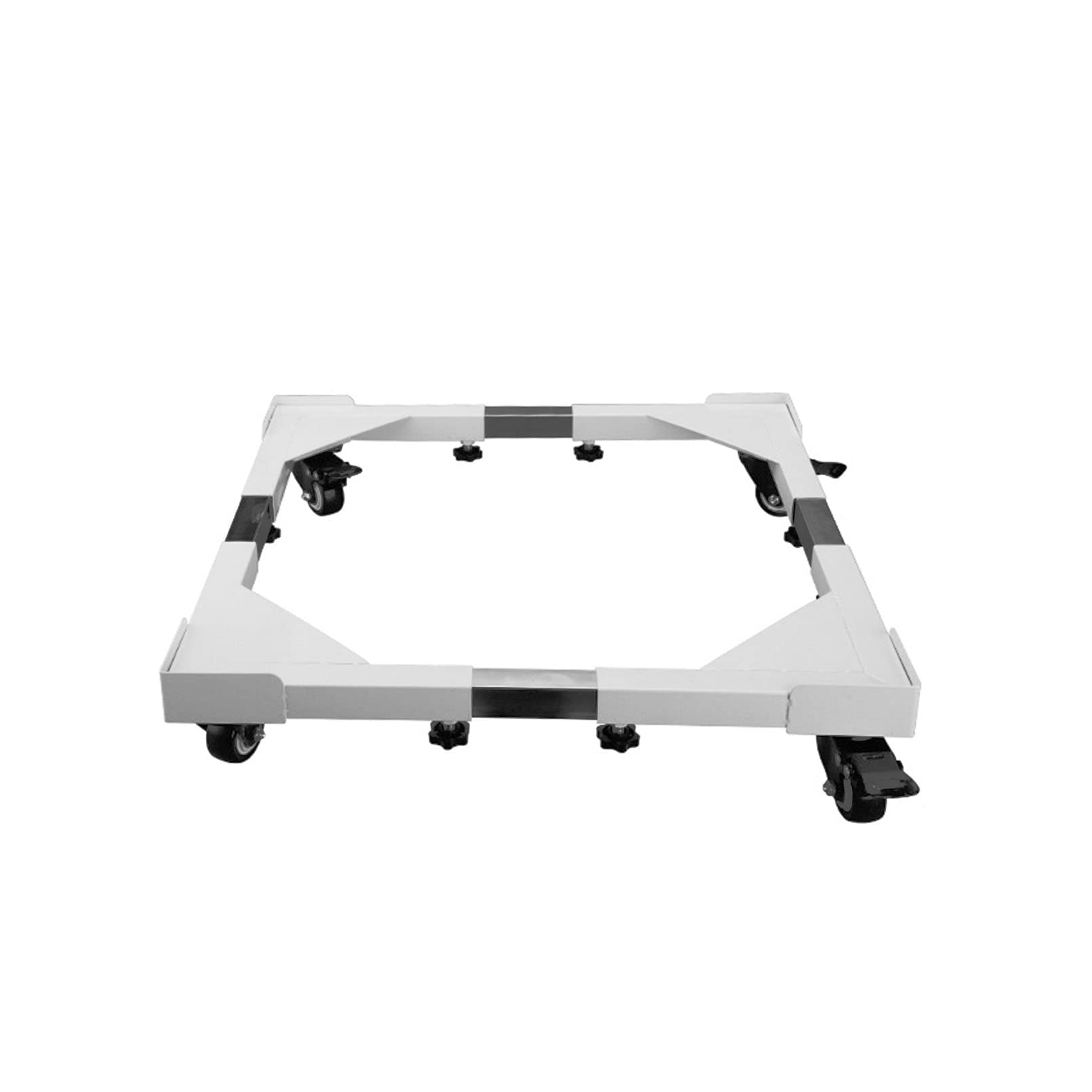 Base Ajustable para Lavadora Soporte para Lavadora Base Universal para Secadora con Ruedas/Soporte Ajustable para Lavadora de 20" a 28" con 4 Ruedas giratorias Soporte móvil para r